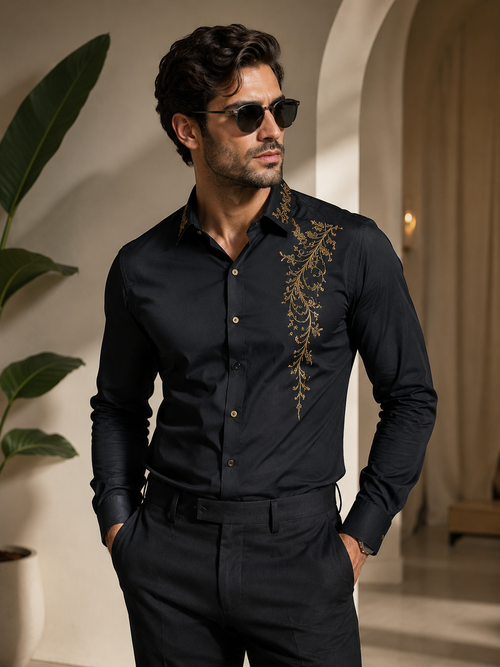 Golden Flora Shirt