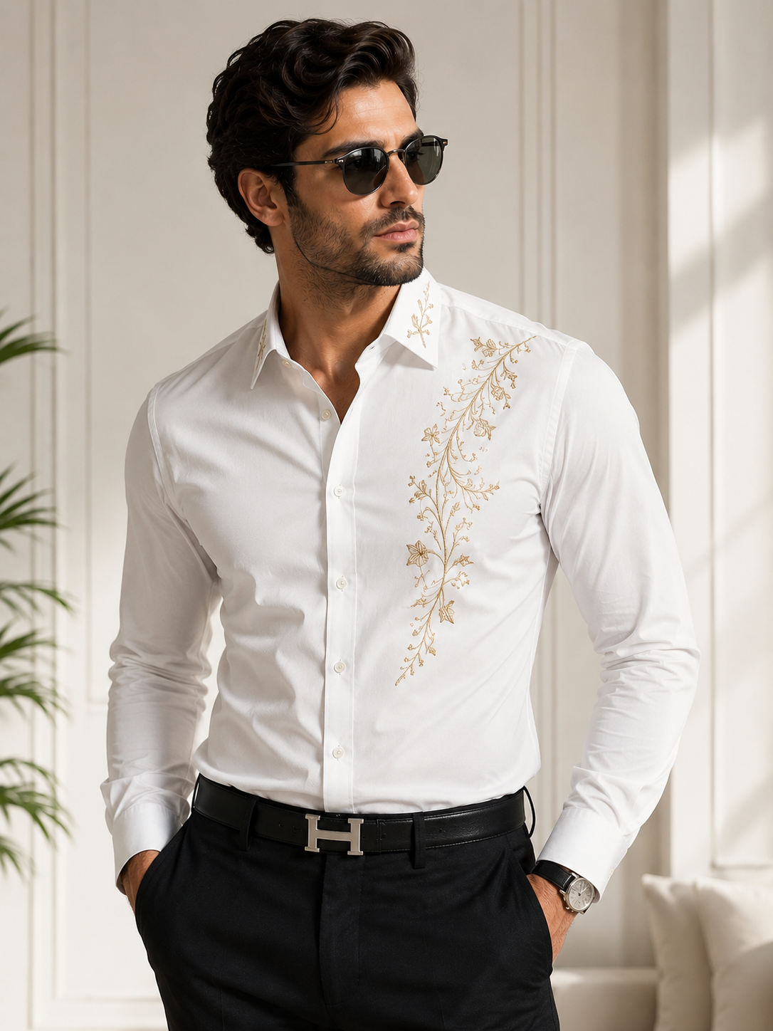 Golden Flora Shirt