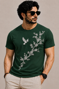 Sakura Flight Embroidered T-Shirt